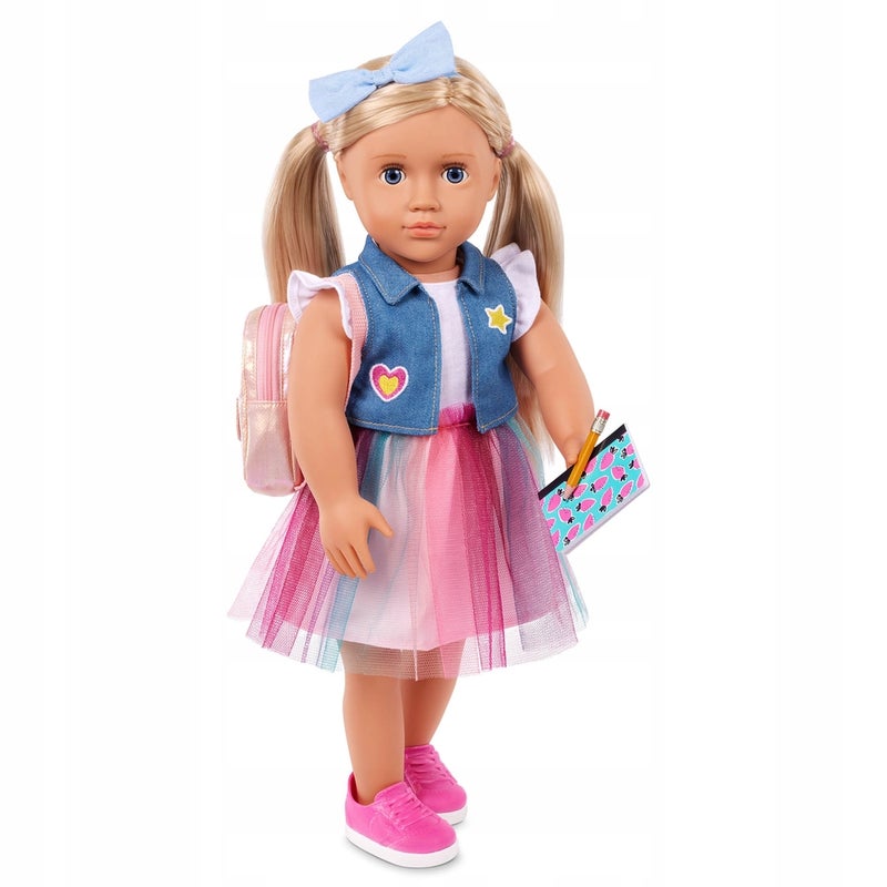 Our Generation - Evie School Girl Doll 18 Inch & Acessories - BD31558Z - Image 3